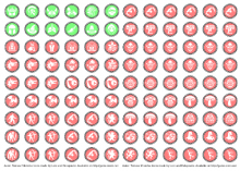 Fantasy set - żetony do gry